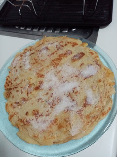 Una foto de Crep con manzana