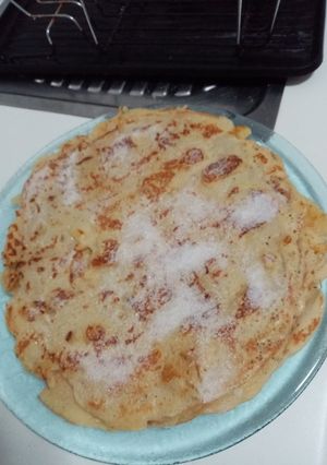 Una foto de Crep con manzana