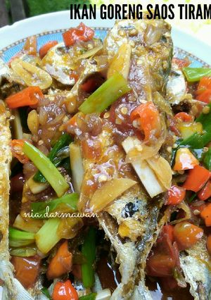 Foto resep Ikan goreng saos tiram pedas