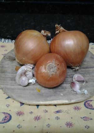 Una foto de Secretitos de la "Reina de la cocina"... La Cebolla