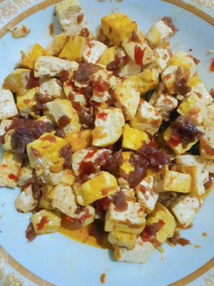 Foto resep Tumis tahu terasi rumahan bikin ketagihan #idemakansiang #tahu