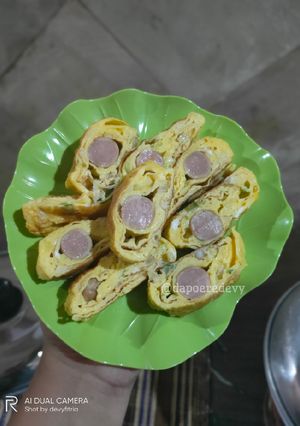 Foto resep Sosis gulung telur