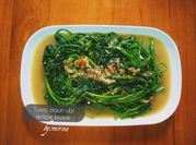 Gambar tempe busuk daun singkong