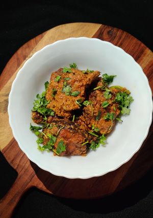 A picture of COCONUT FISH (nariyal ki machali)...