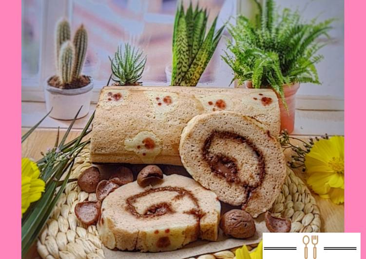 Resep Bolu Gulung Coklat (tanpa pengembang) yang Enak Banget