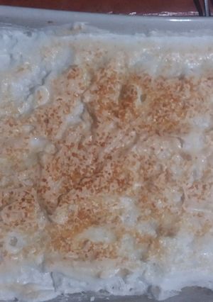 Una foto de Postre de tapioca con leche