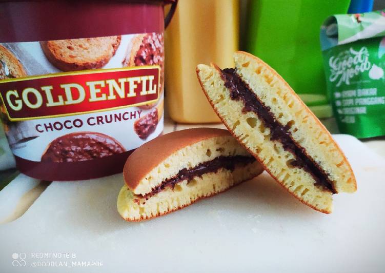 Dorayaki isi coklat goldenfil💕