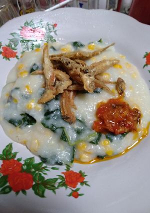 Foto resep Bubur manado dari nasi sisa