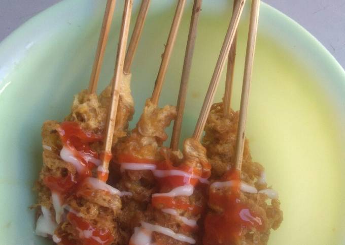 Sate telur gulung