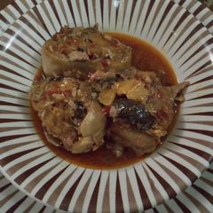 A picture of Cat fish pepper soup.