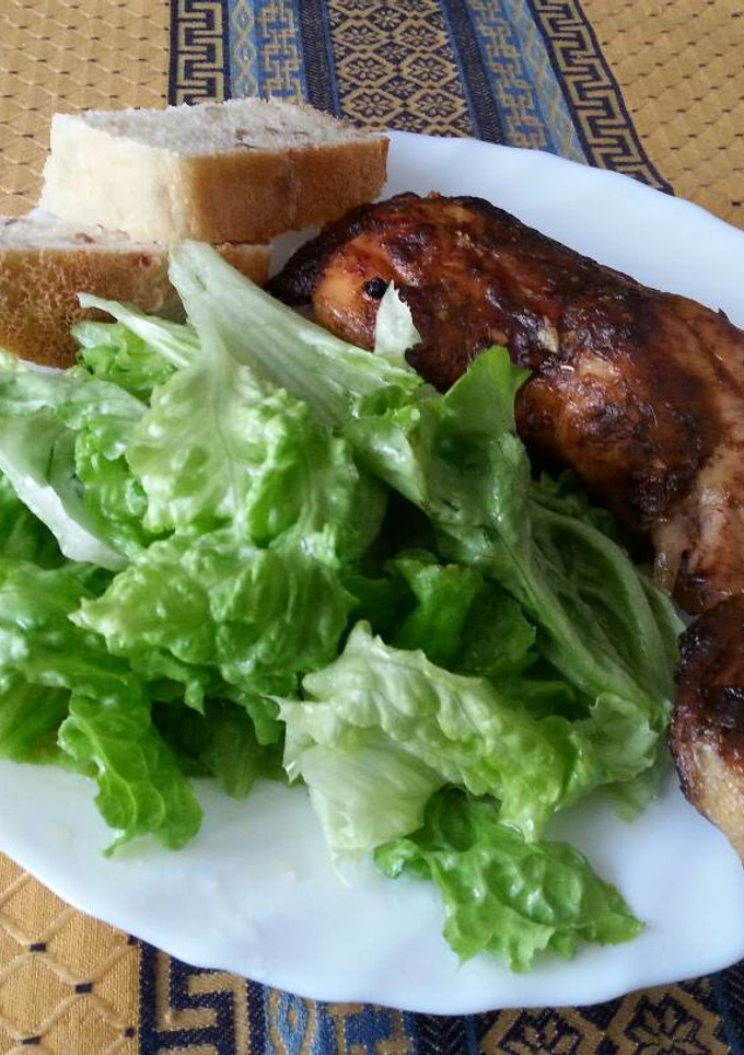Una foto de Traseros de pollo al horno