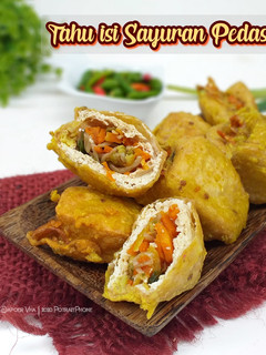 Foto resep Tahu Isi Sayuran Pedas