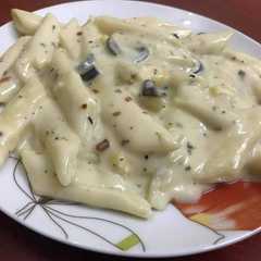 Creamy Alfredo pasta-レシピのメイン写真