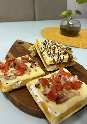 Una foto de Waffle