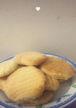 صورة لوصفة بسكويت العشر دقائق 💛