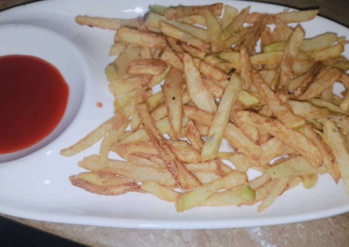 Crispy french fries