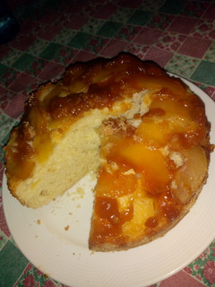 Una foto de Torta de manzana invertida🎉