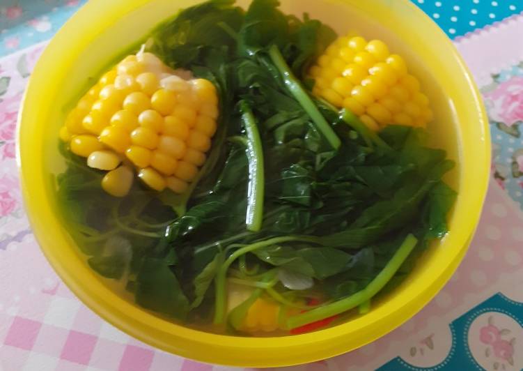 Resep Sayur bening bayam Lezat