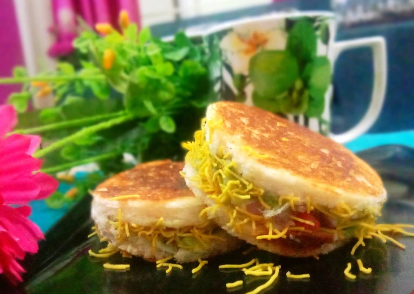 Cheesey Veggie Toast