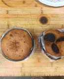 Bizcocho relleno de oreo