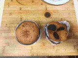 Bizcocho relleno de oreo