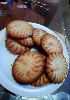 A picture of Coconut vanilla cookies. #4WeeksChallenge #Authormarathon.