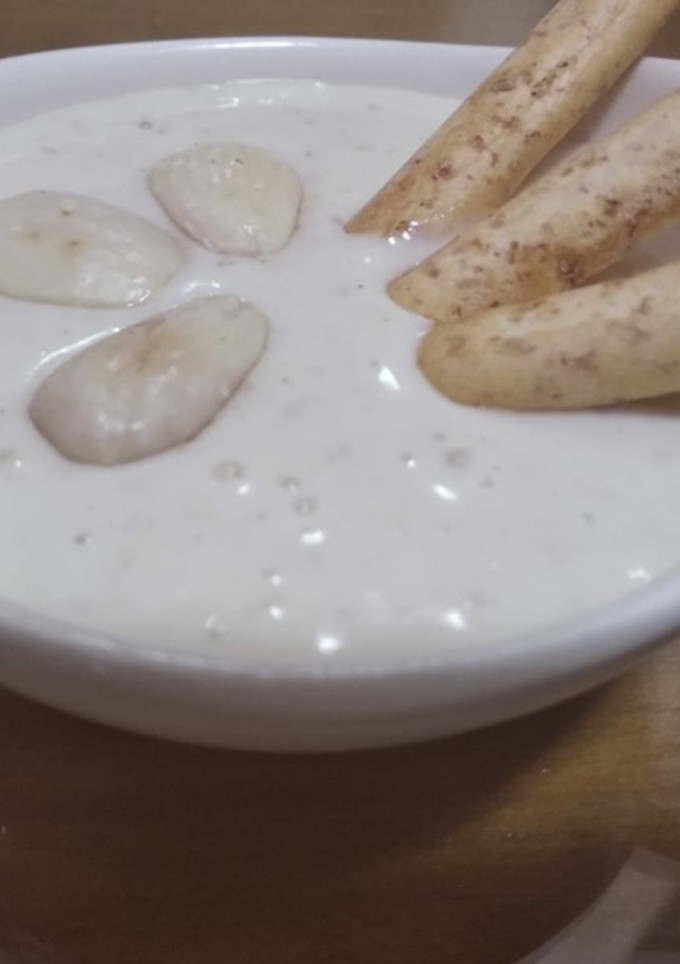 Una foto de Ajo Blanco