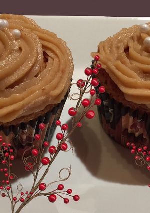 Una foto de Cupcakes de turrón