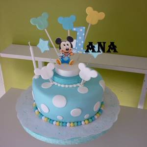 Mickey Bebe Cumpleanos Cocinar En Casa