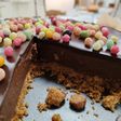 Sütés nélküli cukormentes csokis sajttorta