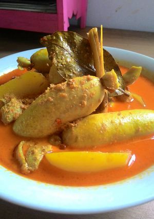 Foto resep Gulai usus tahu isi