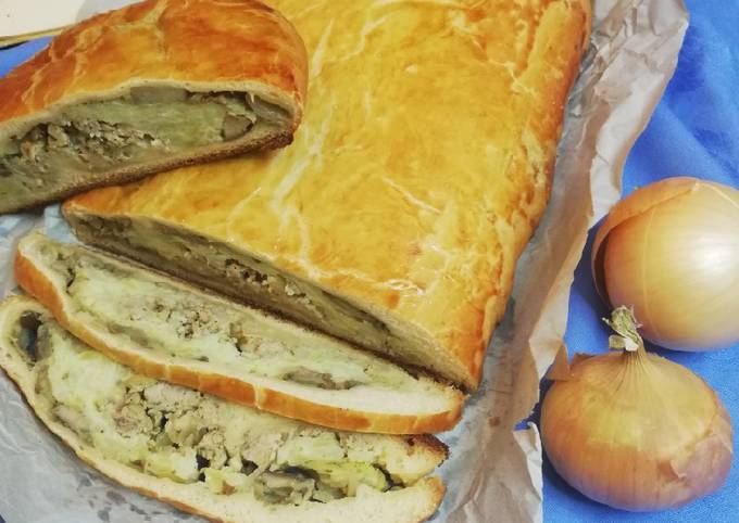 Кулебяка закусочная