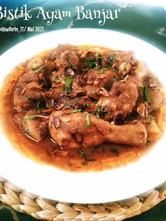 Foto resep 147. Bistik Ayam Banjar