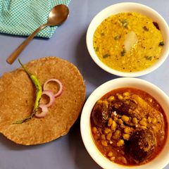 A picture of Brinjal pavta Sabji.