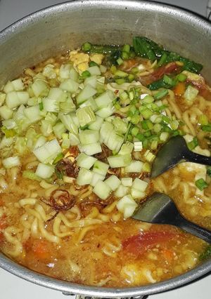 Foto resep Mie Kuah Bumbu Ulek 🍲😚
