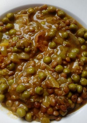 Foto principal de Lentejas con verduras y chorizo
