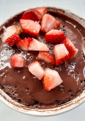 Foto de Bolo de caneca sem glúten e sem lactose