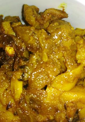 A picture of Aaloo tinda stir fry.