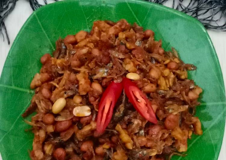 Bahan Kering Tempe Kacang Teri | Resep Membuat Kering Tempe Kacang Teri Yang Sempurna