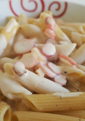 Une photo de Penne aux radis