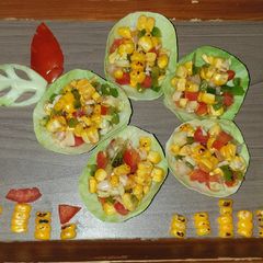 A picture of Smokie salad.