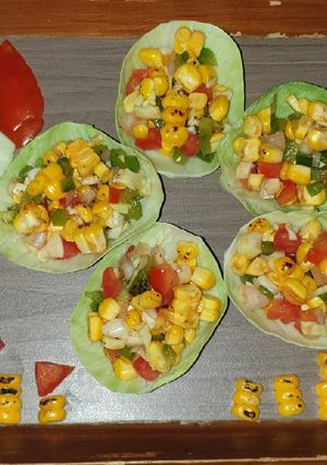 A picture of Smokie salad.