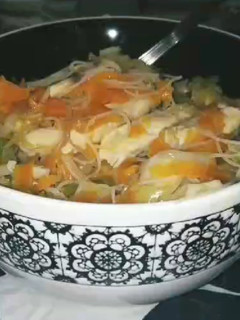 Una foto de Fideos estilo asiático