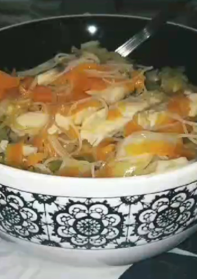 Una foto de Fideos estilo asiático