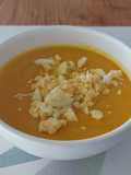 Crema fría de Calabaza, Zanahoria y Apio 🎃🥕🥬🧅