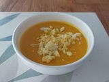 Crema fría de calabaza, zanahoria y apio 🎃🥕🥬🧅