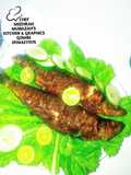Grilled Sardine Fish (Gasashshen kifi - gashin Oven)