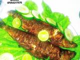 Grilled Sardine Fish (Gasashshen kifi - gashin Oven)