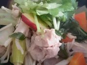 A picture of vegetable chowder