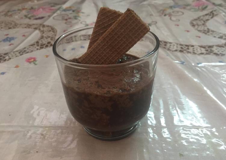Simple Chocolate Mousse - 3 Bahan